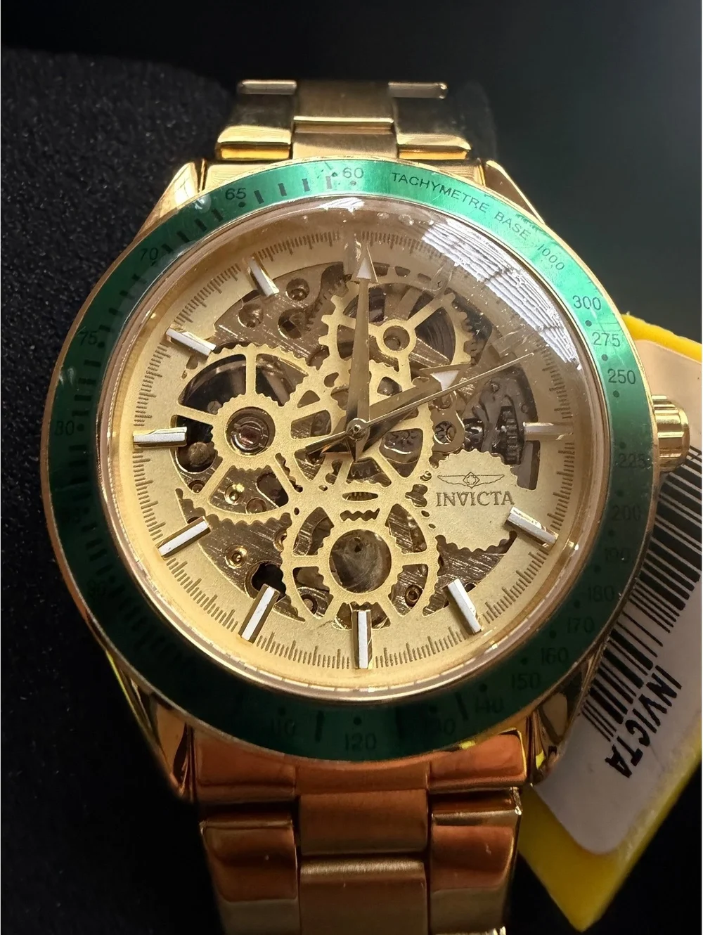 $349 INVICTA Automatic Objet D art excelsior skeleton dial watch 43mm